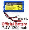 UDIRC Breaker 1601 RC Battery,1601-012.Official 7.4v 1200mah lipo battery packs